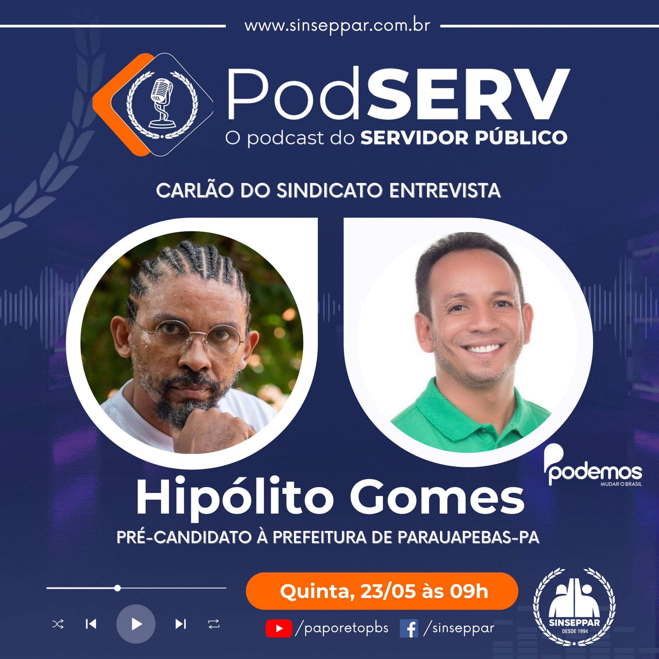 PodSERV com Hipólito Gomes